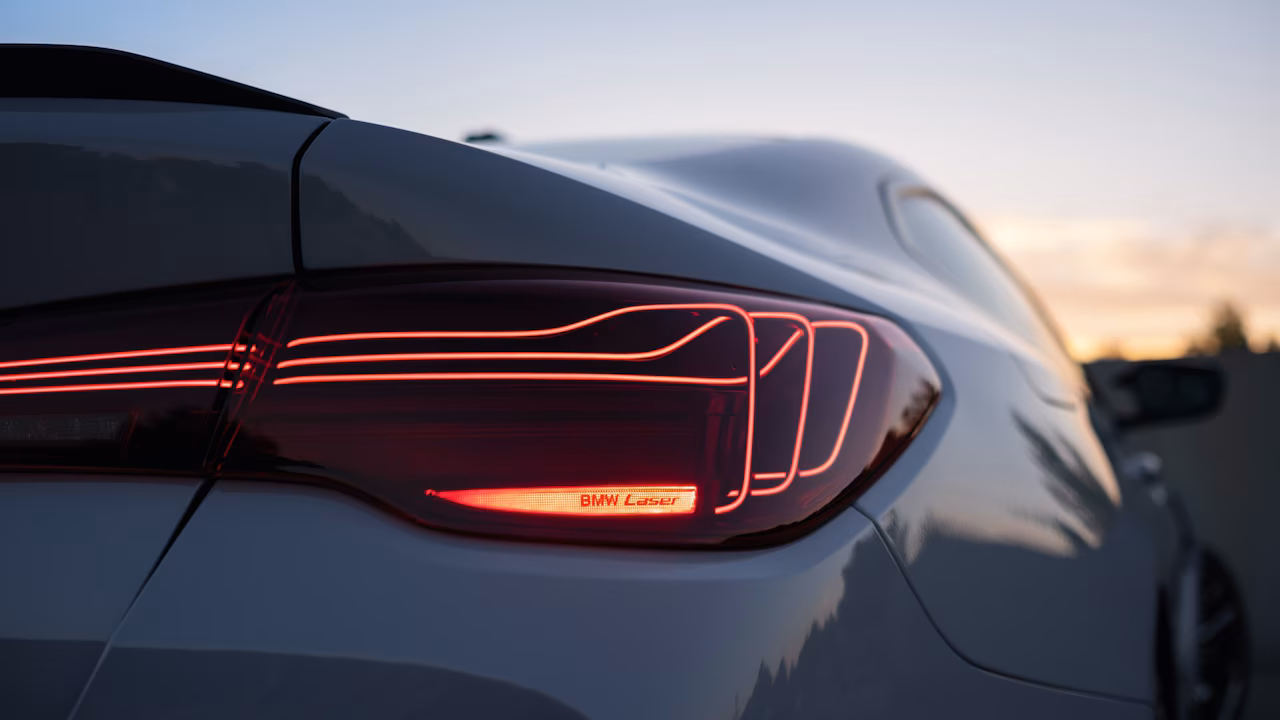 BMW M4 lights