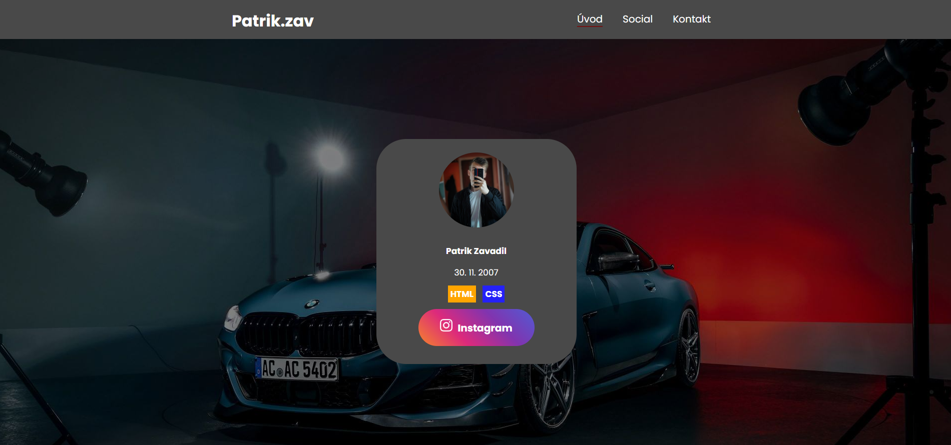 First personalPage